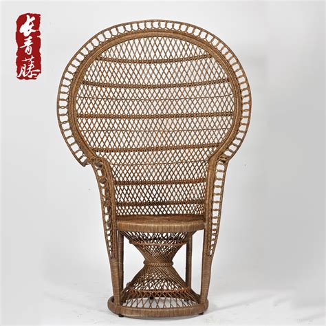 印度芦苇杆编织椅子