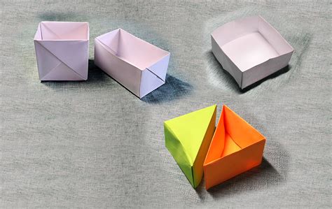 史上最简单的盒子折法
