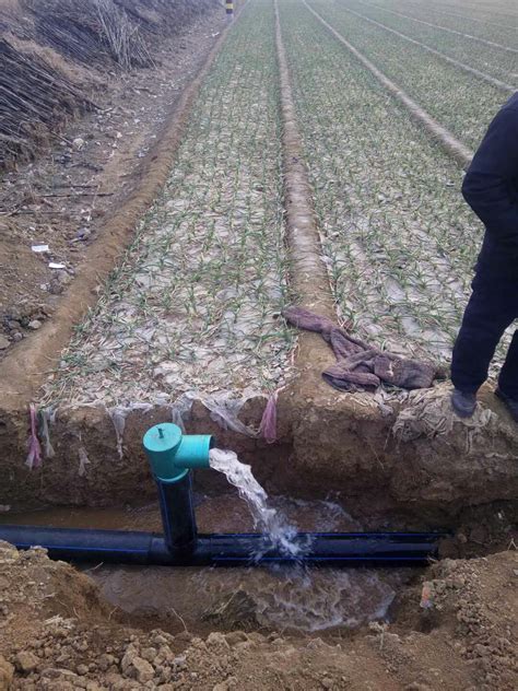 咸阳农田灌溉水泥出水口图片