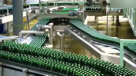 啤酒瓶自动流水循环制作
