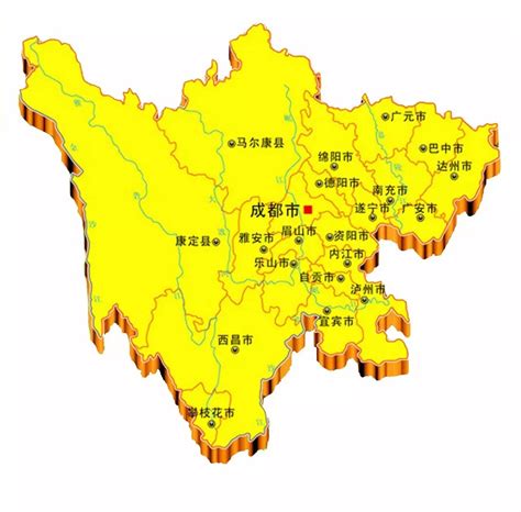 四川贵州重庆地图