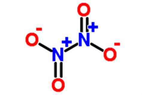 四氧化二氮的结构图
