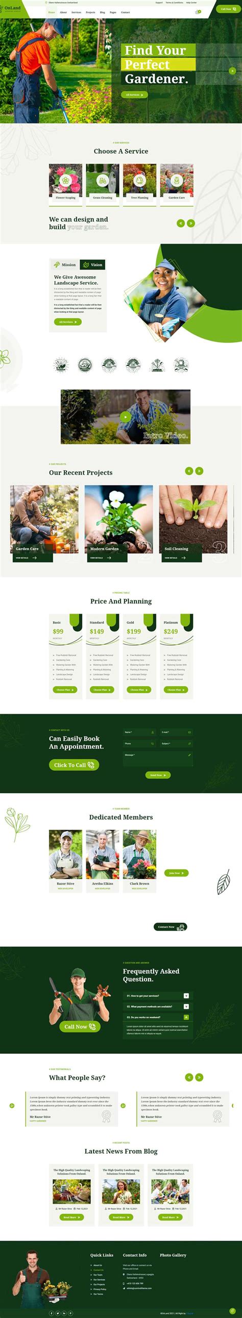 园林绿化公司取名网站
