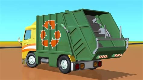 垃圾车动画图