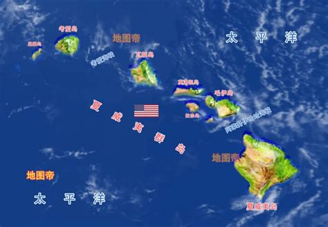 夏威夷在哪个国家附近