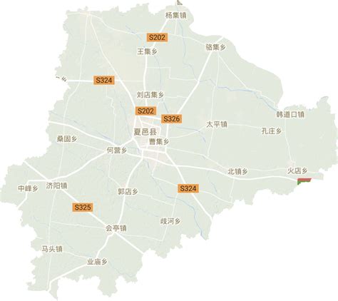 夏邑县太平镇高清地图