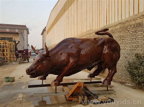 大型纯铜牛雕塑制造厂
