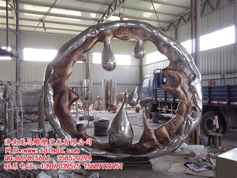 天津不锈钢雕塑公司
