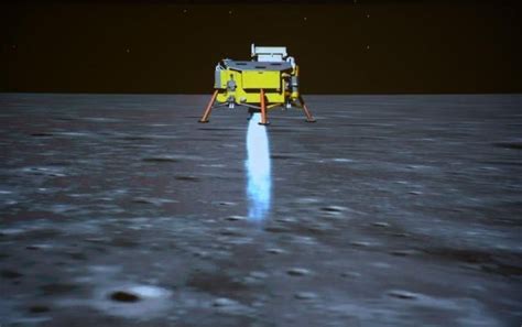 嫦娥4号降落在月球背面