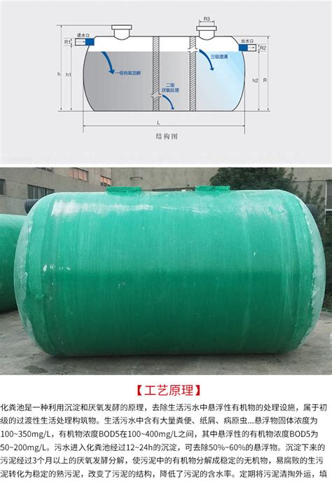 安庆50立方玻璃钢化粪池多少钱