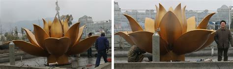 安徽个性化金属喷泉雕塑