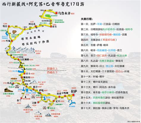 川藏线详细路线图