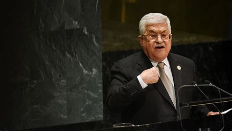 巴勒斯坦总统阿巴斯巴以冲突