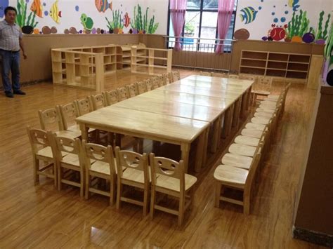 幼儿园6张桌子摆法
