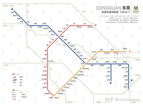 广东东莞地铁最新线路图