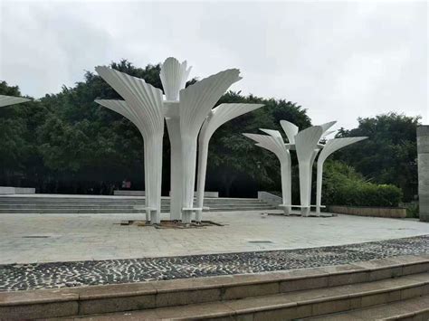 广东公园绿地不锈钢景观雕塑加工