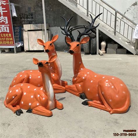 广东玻璃钢动物雕塑景观装饰