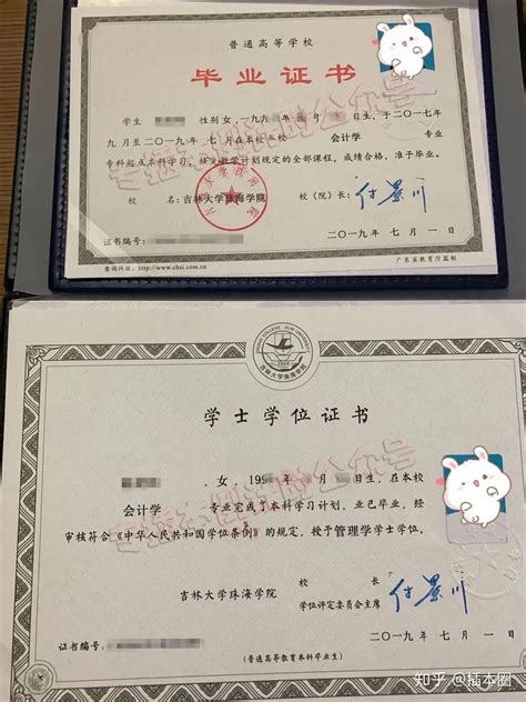 广东的毕业证书图片