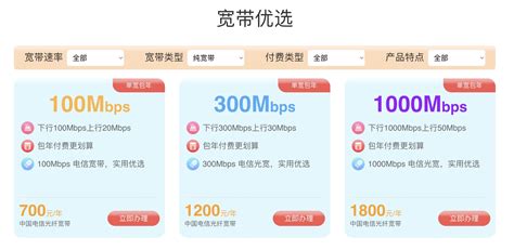广元电信宽带10m每月多少钱