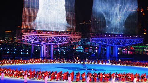 广州亚运会开幕式各国领导