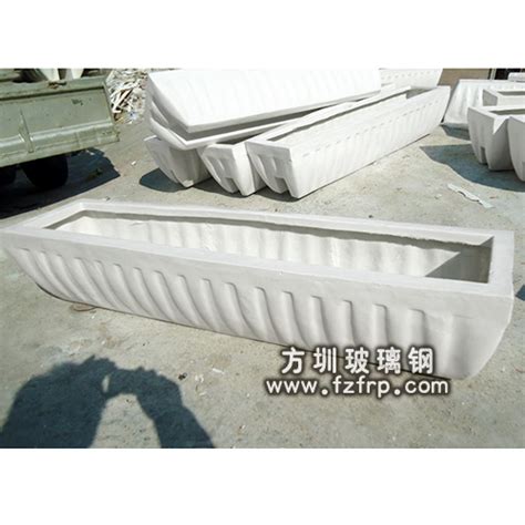 广州欧式白色玻璃钢花槽