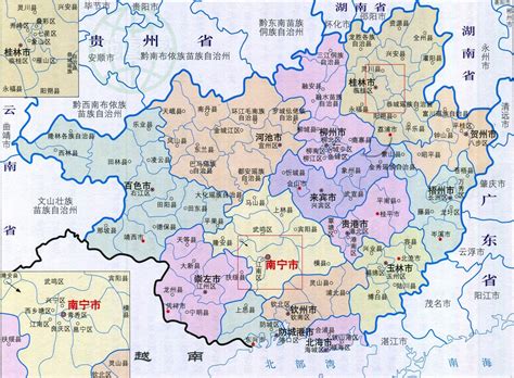 广西全州地图