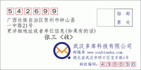 广西贺州的邮政编码