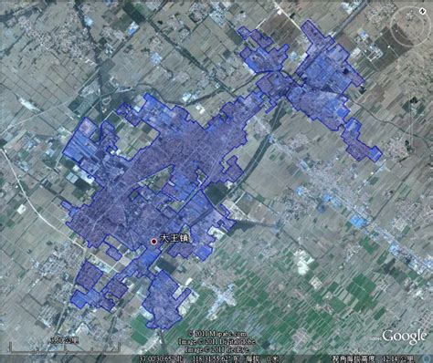 广饶县大王镇的地图