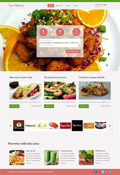 怎么做一个网上订餐网站