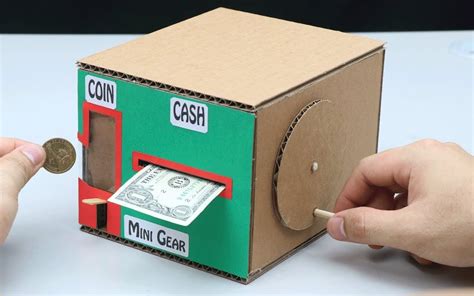 怎么做取款机存钱罐能存纸币