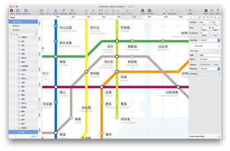 怎么用手机自己制作地铁线路图