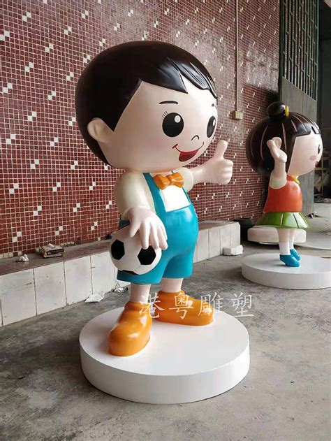惠州玻璃钢形象卡通雕塑