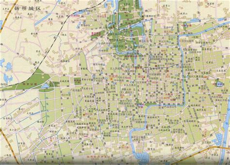 扬州市地图