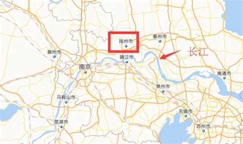 扬州的地理位置