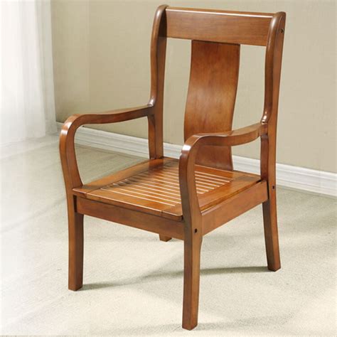 扶手椅子实木休闲椅