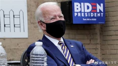 拜登称将要求全美戴口罩竞选总统