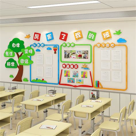 教室墙面简单布置图