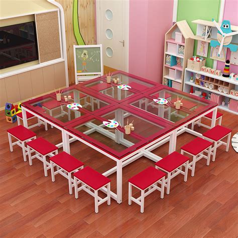 教室6张桌子怎么摆幼儿园