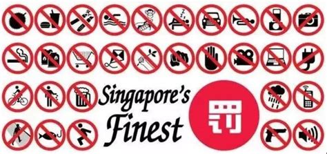 新加坡禁止哪些行为