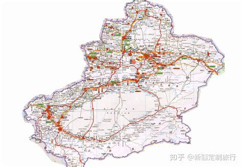 新疆高清地图全图可放大