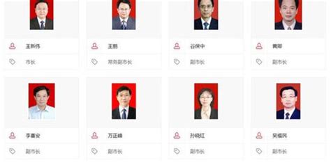 新郑市人民政府领导公示名单
