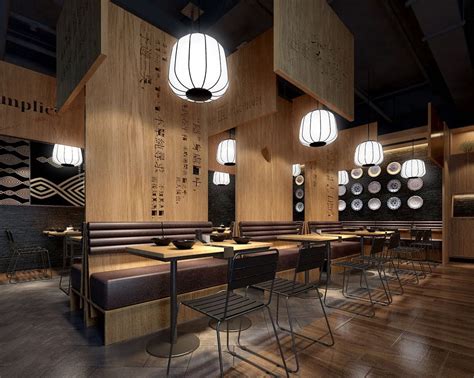 日式餐馆装修现代设计