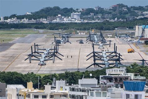 日本冲绳岛美军基地
