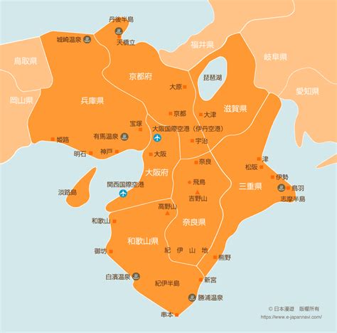 日本大阪超详细地图