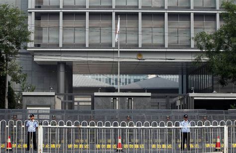 日本驻中国大使馆工作人员被拘捕