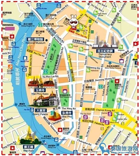 曼谷地图最新中文版