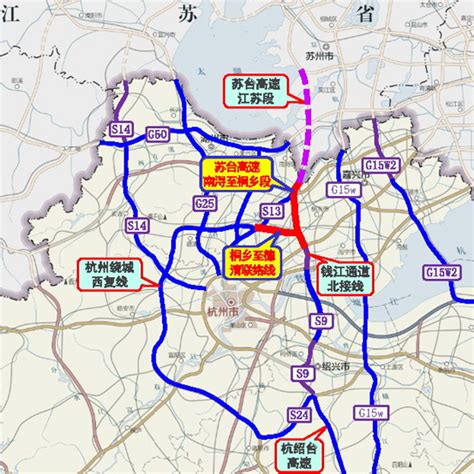 最新沪杭高速公路规划
