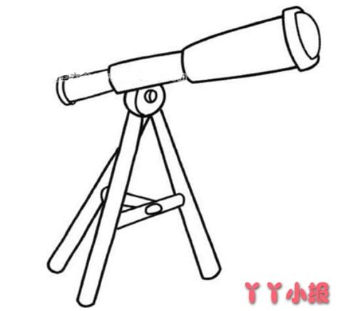 望远镜简笔画照片