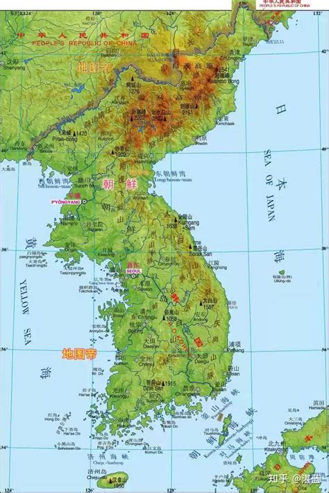朝鲜仁川地图