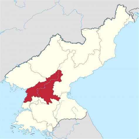 朝鲜平安南道地图